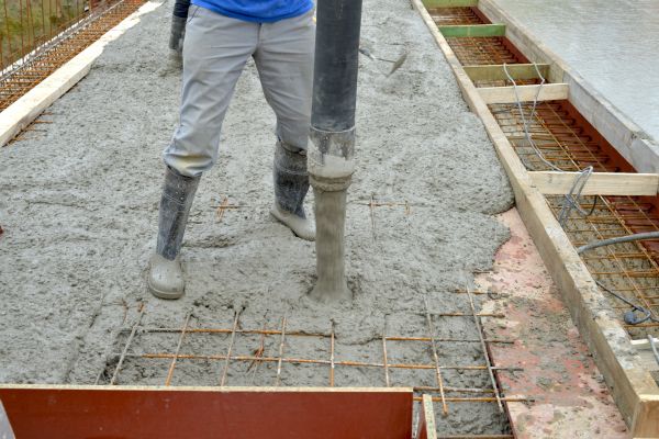 Concrete Base Construction in Smyrna