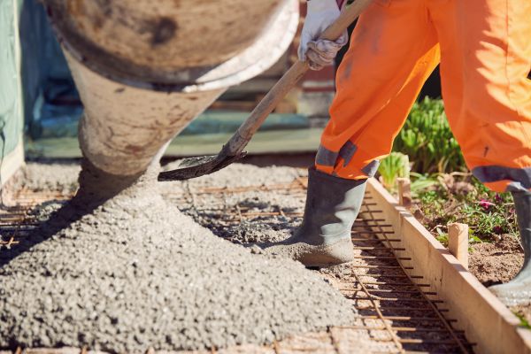 Poured Concrete Installation in Smyrna