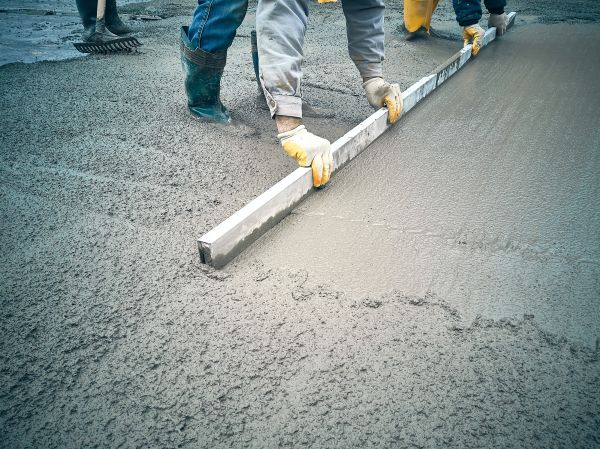 Cement Slab Installation in Smyrna