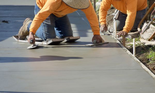 Cement Pad Construction in Smyrna