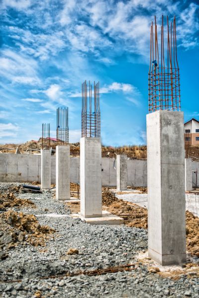Concrete Footer Pouring in Smyrna
