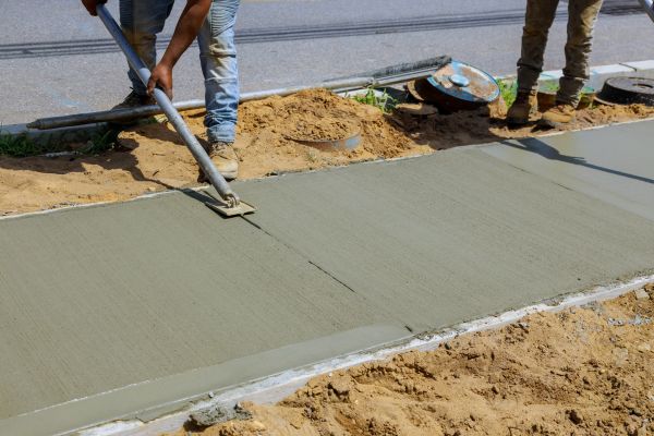 Cement Pathway Installation in Smyrna