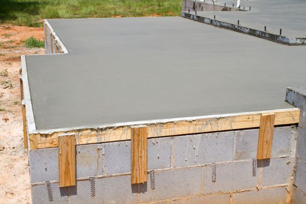 Concrete Slab Installation in Smyrna