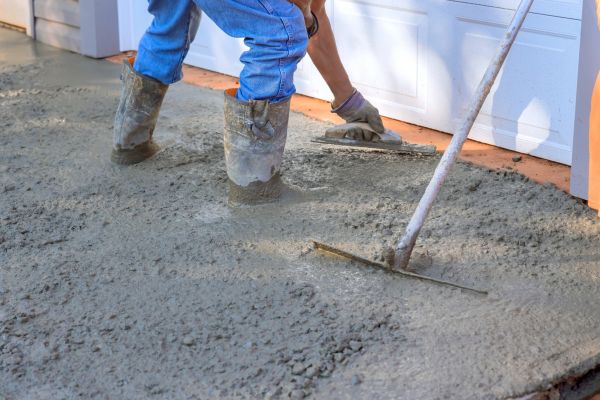 Driveway Slab Construction in Smyrna
