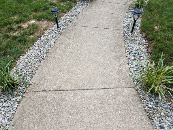 Cement Path Construction in Smyrna