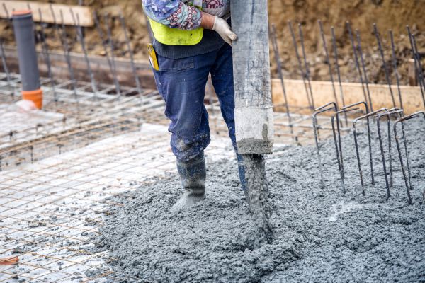 Cabin Foundation Pouring in Smyrna