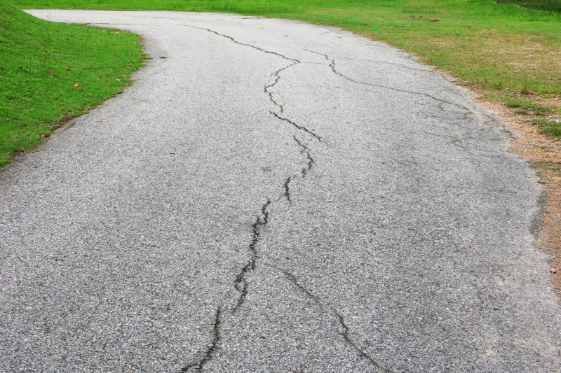 Cracked Driveway Replacement