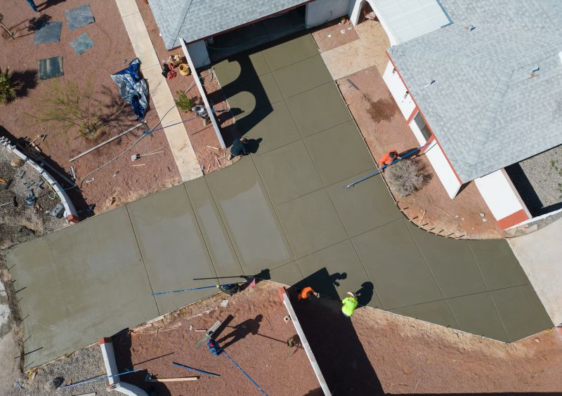 Driveway Concrete Pouring